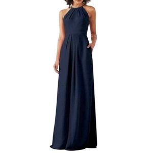 Weddington Way Dove & Dahlia Navy Bridesmaid, Mother-of-Bride Dress, Size 4
